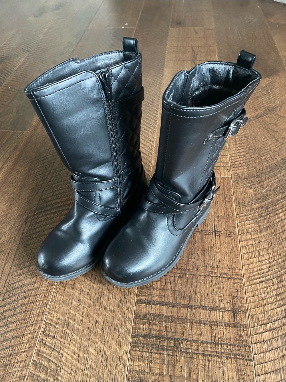 Girls Zip Up Boots